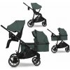 Súrodenecký kočík EasyGo Duoflex Sage Green, 1 športová časť , 1 hlboká vanička