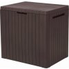 Keter City Box 113l hnedá