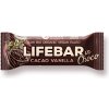 Tyčinka Lifefood Kakaové bôby a vanilka RAW BIO 40 g
