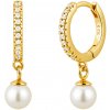 Olivie Stříbrné náušnice s perlou GOLD 9349 Ag 925; ≤1,7 g.