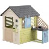 Domček s poštovou schránkou Pretty Playhouse&Kitchen Life Smoby s kuchynkou rozšíriteľný s UV filtrom od 24 mes