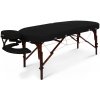 Skladací masážny stôl Fabulo DIABLO Oval Set Farba: čierna 192*76 cm | 16,3 kg | 4 farby