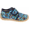 Fare Bare detské papuče na suchý zips - modré č19