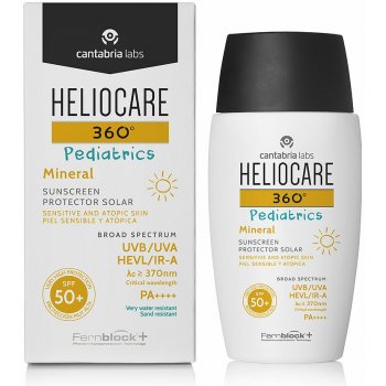 Heliocare 360 opaľovací krém pre deti s minerálnym filtrom SPF50+ 50 ml od  17 € - Heureka.sk