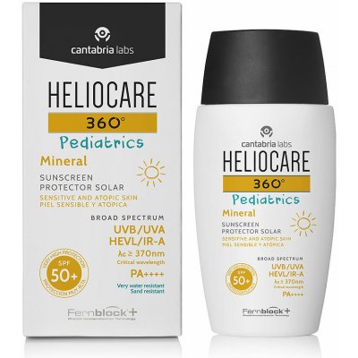 Heliocare 360 opaľovací krém pre deti s minerálnym filtrom SPF50+ 50 ml