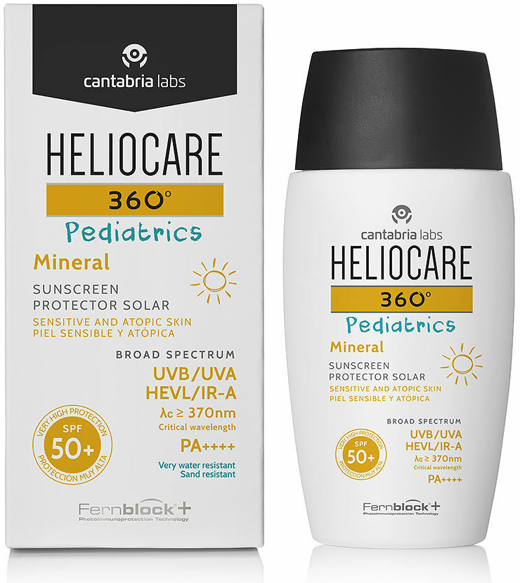 Heliocare 360 opaľovací krém pre deti s minerálnym filtrom SPF50+ 50 ml