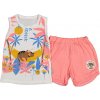 Dievčenská letná súprava tielko a kraťasy ružová, veľ. 98