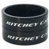 Podložky RITCHEY WCS Carbon Black UD Glossy 2x10mm