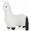 FEEDO Zvieratko skákacie Llama White 261202