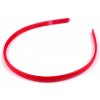 Plastová čelenka do vlasov - 1 ks 3 červená