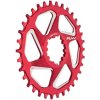 Funn Solo DX NW prevodník pre Sram DM 3 mm offset Red 34z 34 zubů