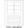 CDRmarket ETR01001530A4100 samolepiace etikety 76 x 45,5 mm, 12 etiket, A4, 100 listů, biela
