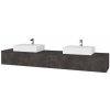 Dreja Kúpeľňová skrinka MODULE SZZ12 240 umývadlo Kube - D16 Tmavý betón / D16 Tmavý betón