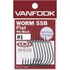 Vanfook Worm 55B Flat NS Black veľ.1 8ks