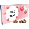 Čokoláda 100 g s textom rámik Valentín srdce balón text FOTOPOŠTA Druh čokolády: mliečna čokoláda