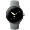 Google Pixel Watch 41mm zlato-šedá / Chytré hodinky / AMOLED / 5ATM / Wi-Fi / BT (GA04123-DE)