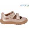 Protetika - barefootové polootvorené topánky NERY pearl pink Veľkosť: 30