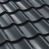 Vlnitá plechová krytina Bilka Clasic, RAL 7016 (antracit) 0.5mm Lesklá