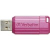 Verbatim USB flash disk, USB 2.0, 128GB, Store,N,Go PinStripe, ružový, 49460, pre archiváciu dát