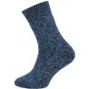 Novia dámske vlnené ponožky Nórska 1241 modrá