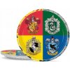 Procos Papierové taniere EKO Harry Potter Hogwarts Houses 23 cm