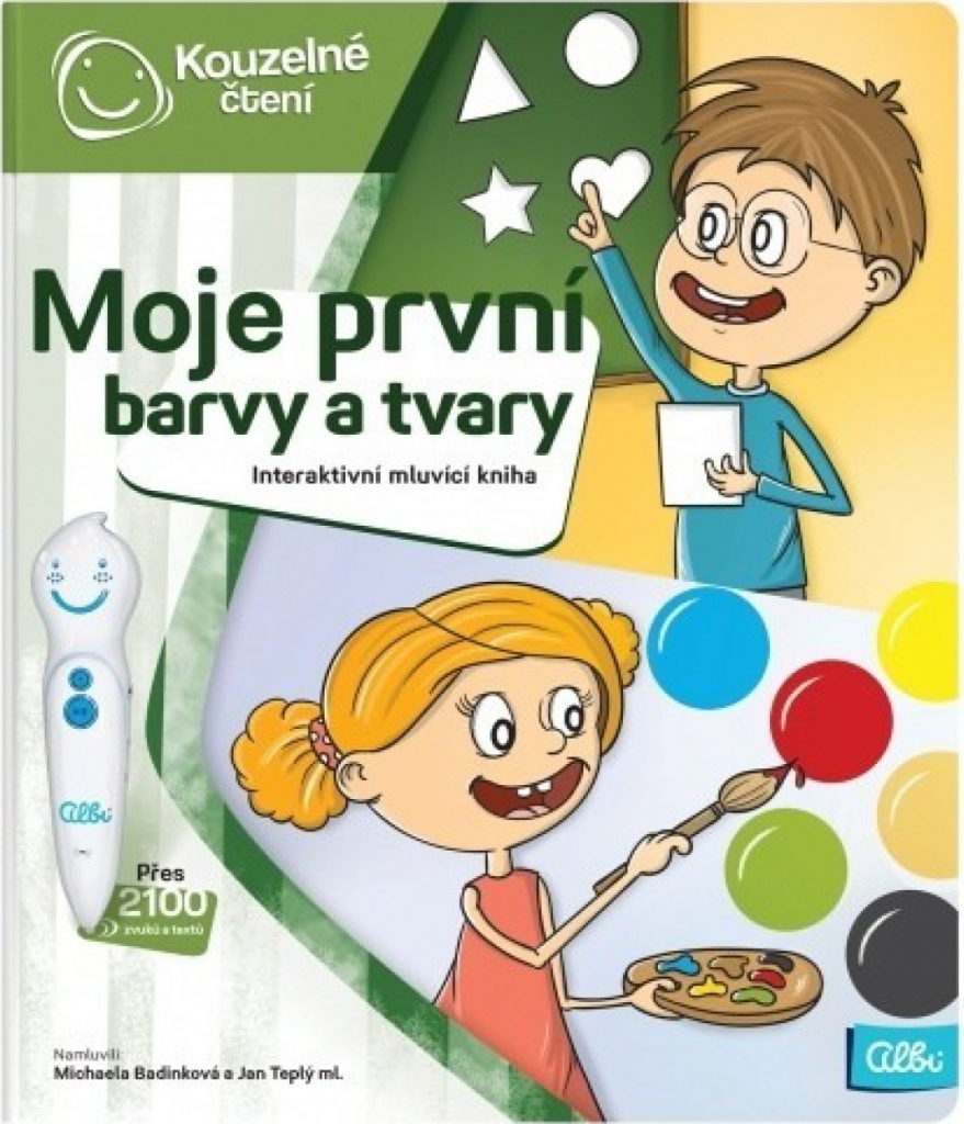 Albi Kniha Moje prvé farby a tvary