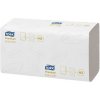 Papierové utierky, Interfold ohyb, H2 systém, Premium, TORK Xpress Multifold, biela
