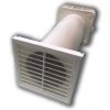 Ventilačná sada FUTURUM – potrubie d100, mriežka, spätná klapka 14-4327
