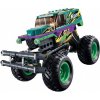 Sluban Power Bricks M38-B1161 Naťahovacie auto Bigfoot Green-Purple Speed ​​Kixx