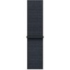 Apple Watch 46 mm atramentovo fialový prevliekací športový remienok XL MXL43ZM/A