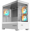 GIGABYTE C201 PANORAMIC ICE/Midi Tower/Transpar./Biela GB-C201PI