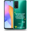 Picasee silikónový prehľadný obal pre Honor 10X Lite - Kazma - MŮŽETE DOKÁZAT, CO BUDETE CHTÍT