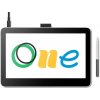 Wacom One 13 touch pen display DTH134W0B