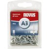 Novus Office 110055306 slepý nit (Ø x d) 3 mm x 8 mm hliník hliník 70 ks; 110055306