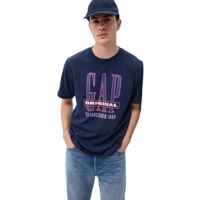 Gap Tall Logo tmavo modré červené biele
