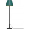 Luminex | Stojacia lampa ARDEN 1xE27/60W/230V zelená/zlatá | LU3561