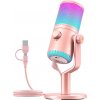 Maono DM30RGB Microphone Pink