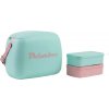 Polarbox Summer Retro Cooler Bag Pop Verde Rosa 6 L