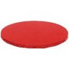 Decora Decora Podnos pevný červený kruh 25 cm