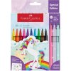 Popisovače Faber-Castell Castle set 10+3 Glitter farebné
