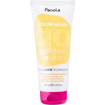 Fanola Color Mask vyživujúca a farbiaca maska na vlasy 200 ml odtieň golden aura pre ženy