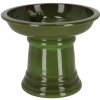 Esschert Design Napájadlo pre vtáky na nohe Max 22,3 x 28,8 cm terakota zelená