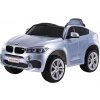 Joko Elektrické autíčko BMW X6, kožené sedadlo, EVA kolesá, USB, MP3, strieborné lakované