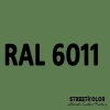 RAL 6011 uretánová auto farba lesklá alebo matná 1 liter + tužidlo + riedidlo (RAL6011 RESEDA GREEN originálny odtieň uretánovej farby s lakom ( ČSN 5150 ))