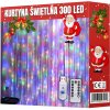 BERGE LED svetelný záves 3x2,8m multicolor