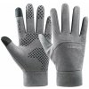 Športové rukavice XL sivé (Zimné rukavice s dotykovou funkciou pre smartfóny)