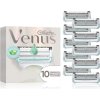 Gillette Venus Satin Care Pubic Hair&Skin náhradné žiletky na úpravu línie bikín 10 ks