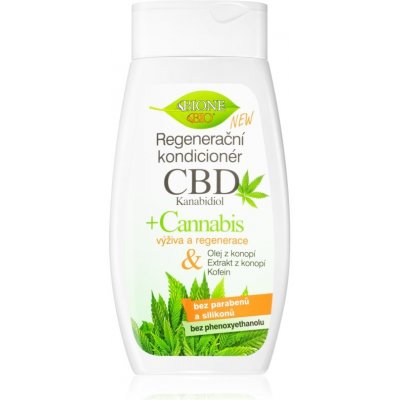 Bione Cosmetics Cannabis CBD regeneračný kondicionér na vlasy 260 ml