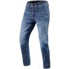 REVIT nohavice jeans REED SF Extra Short medium blue used - 30