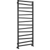SAPHO - ZIG vykurovacie teleso 600x1572 čierna mat ZG616B
